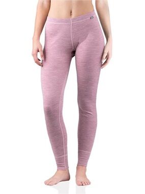 Meriwool Layers Merino Wool 250 Base Layer Bottom Pants Pink Heather Medium NEW